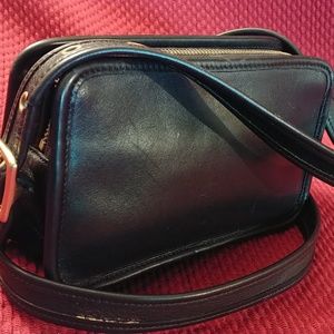 Coach Black Leather Bag